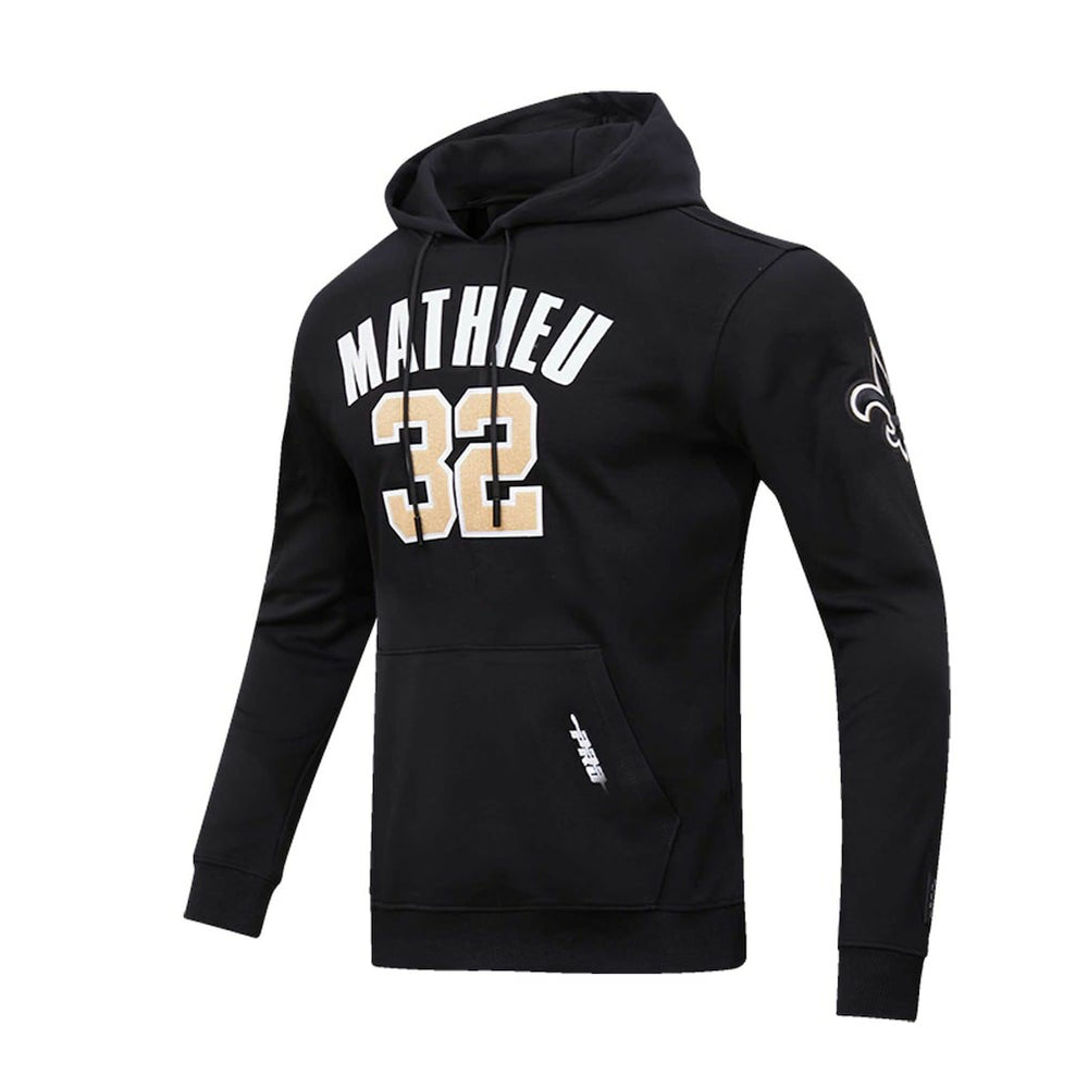 NFL New Orleans Saints Tyrann Mathieu  Pro Standard Player Name & Number Pullover Hoodie