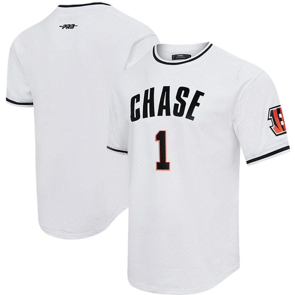 NFL Cincinnati Bengals Ja'Marr Chase  Pro Standard Mesh Player Name & Number Top
