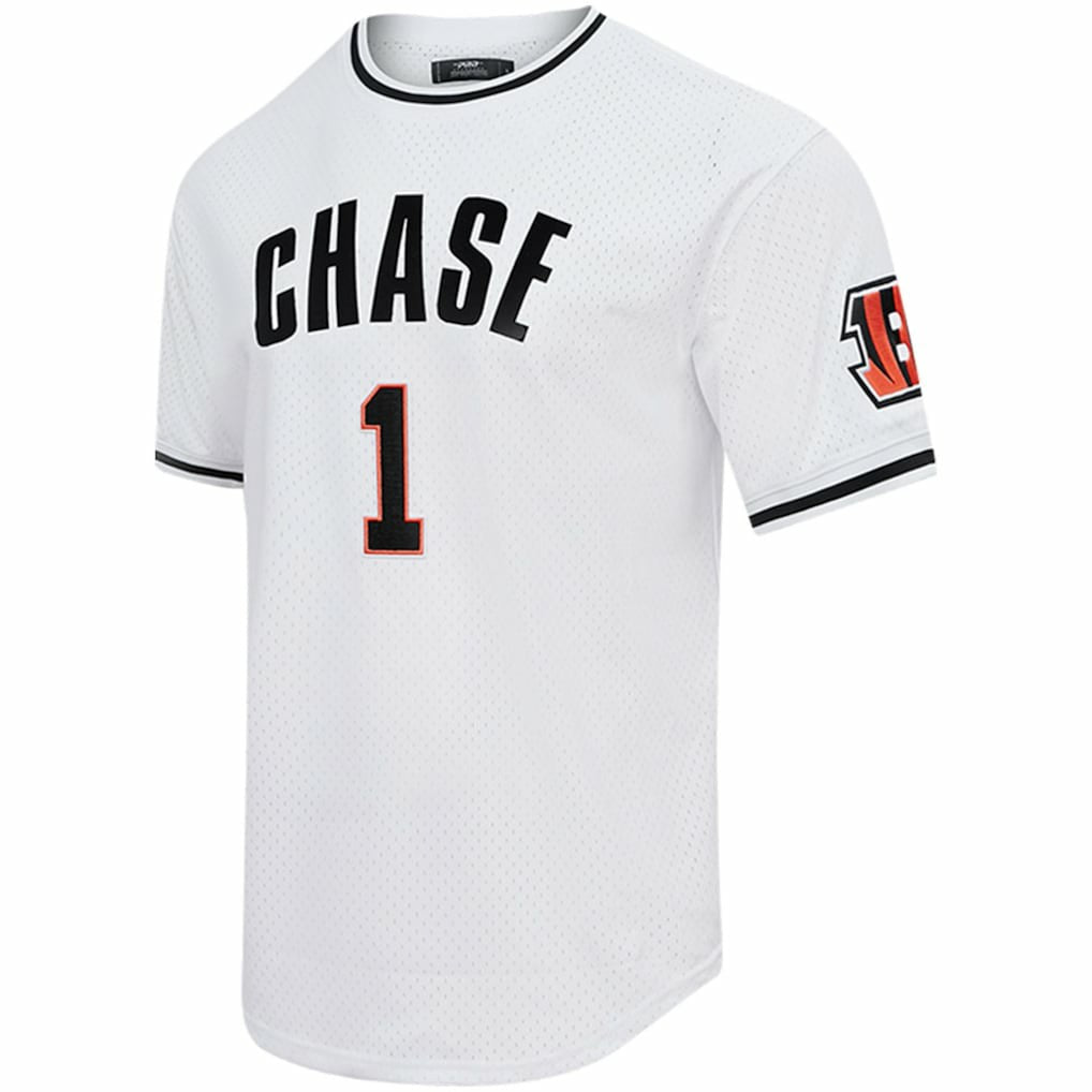NFL Cincinnati Bengals Ja'Marr Chase  Pro Standard Mesh Player Name & Number Top