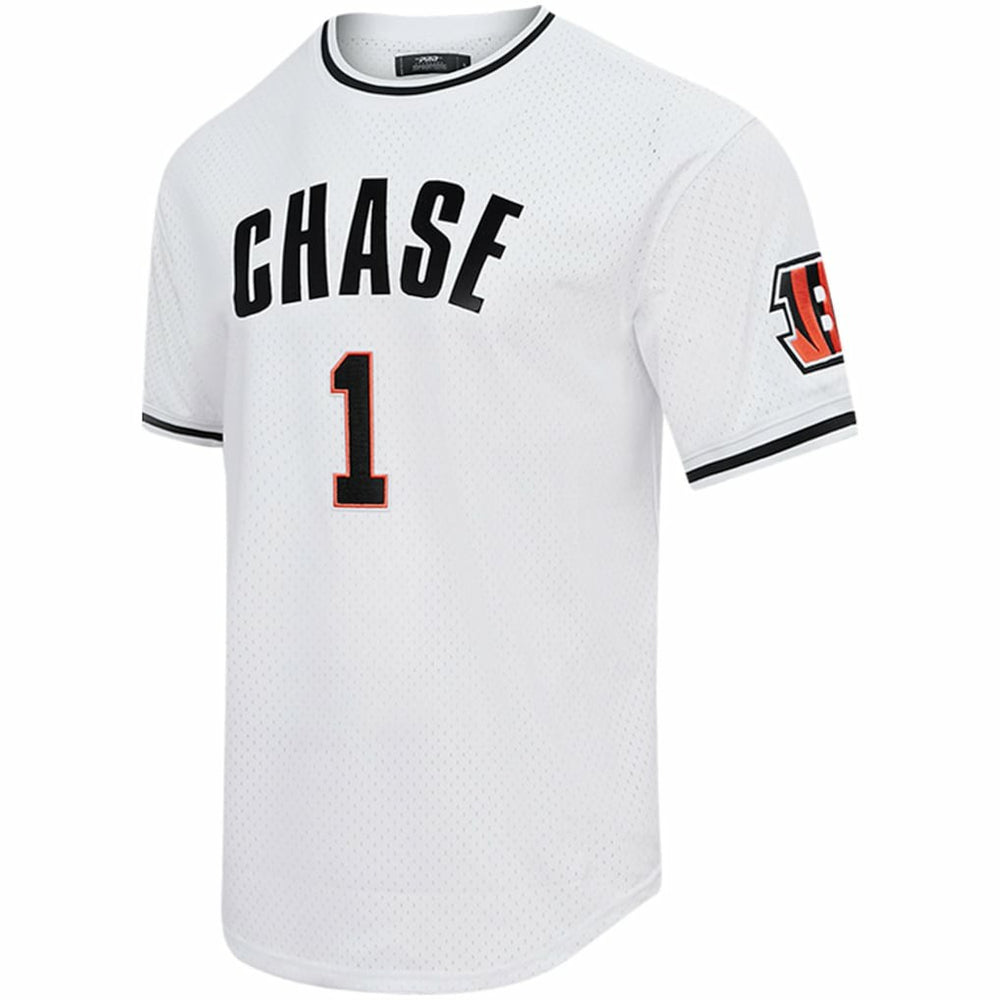 NFL Cincinnati Bengals Ja'Marr Chase  Pro Standard Mesh Player Name & Number Top