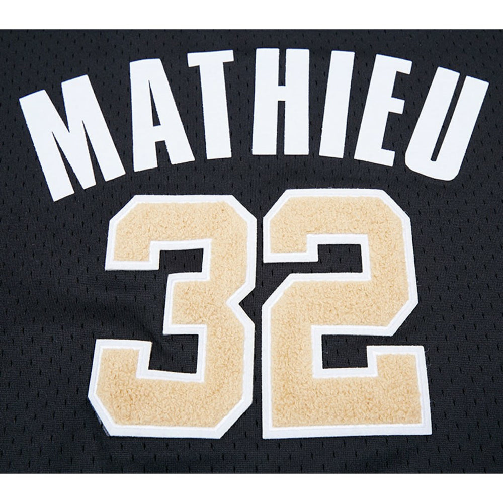 NFL New Orleans Saints Tyrann Mathieu  Pro Standard Mesh Player Name & Number Top