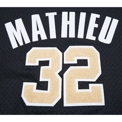 NFL New Orleans Saints Tyrann Mathieu  Pro Standard Mesh Player Name & Number Top