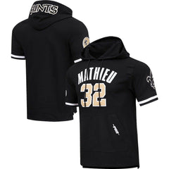 NFL New Orleans Saints Tyrann Mathieu  Pro Standard Player Name & Number Hoodie T-Shirt