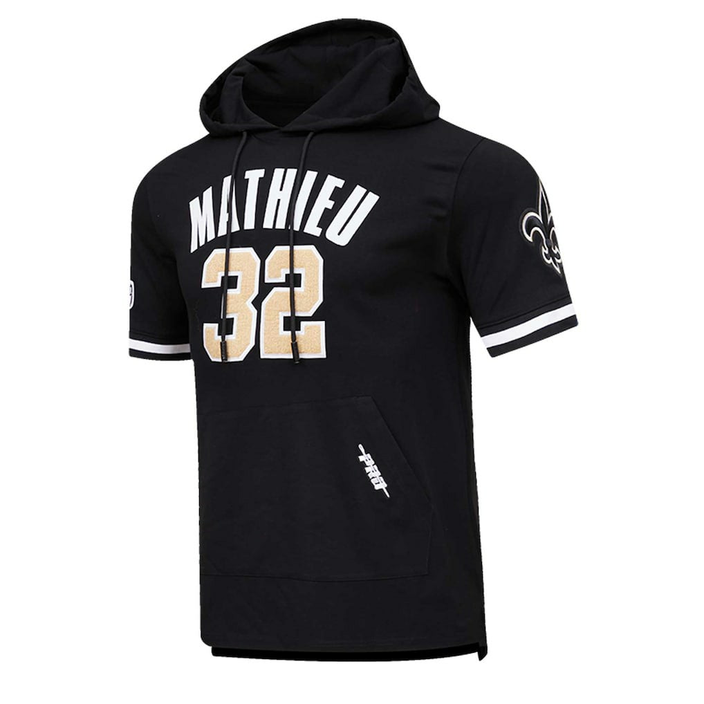 NFL New Orleans Saints Tyrann Mathieu  Pro Standard Player Name & Number Hoodie T-Shirt