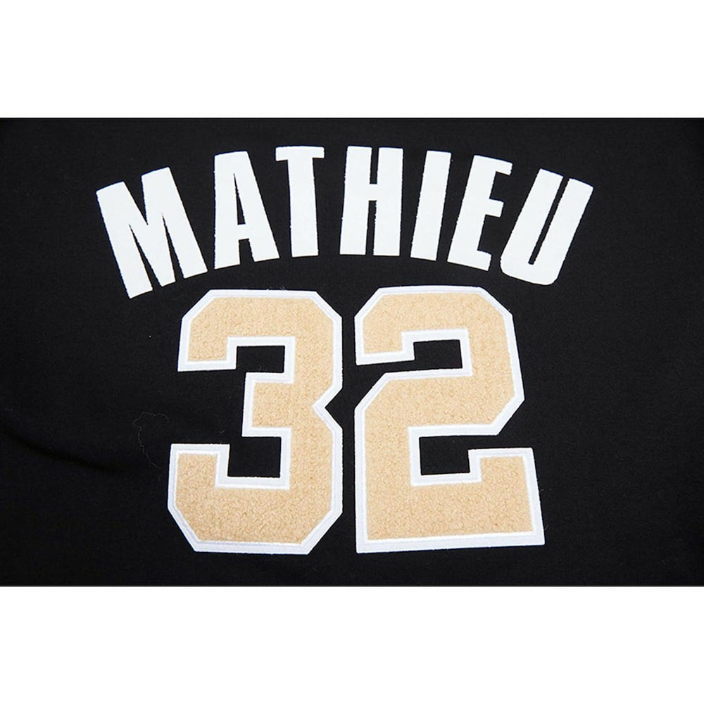 NFL New Orleans Saints Tyrann Mathieu  Pro Standard Player Name & Number Hoodie T-Shirt