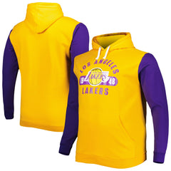 Los Angeles Lakers Big & Tall Bold Attack Pullover Hoodie - Gold/Purple | Fanatics cheap