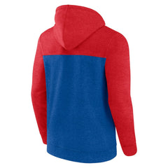 Philadelphia 76ers Big & Tall Down and Distance Full-Zip Hoodie - Royal/Red | Fanatics outlet
