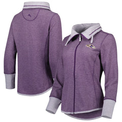 NFL Baltimore Ravens Women's Sport Sun Fade Full-Zip Sweatshirt