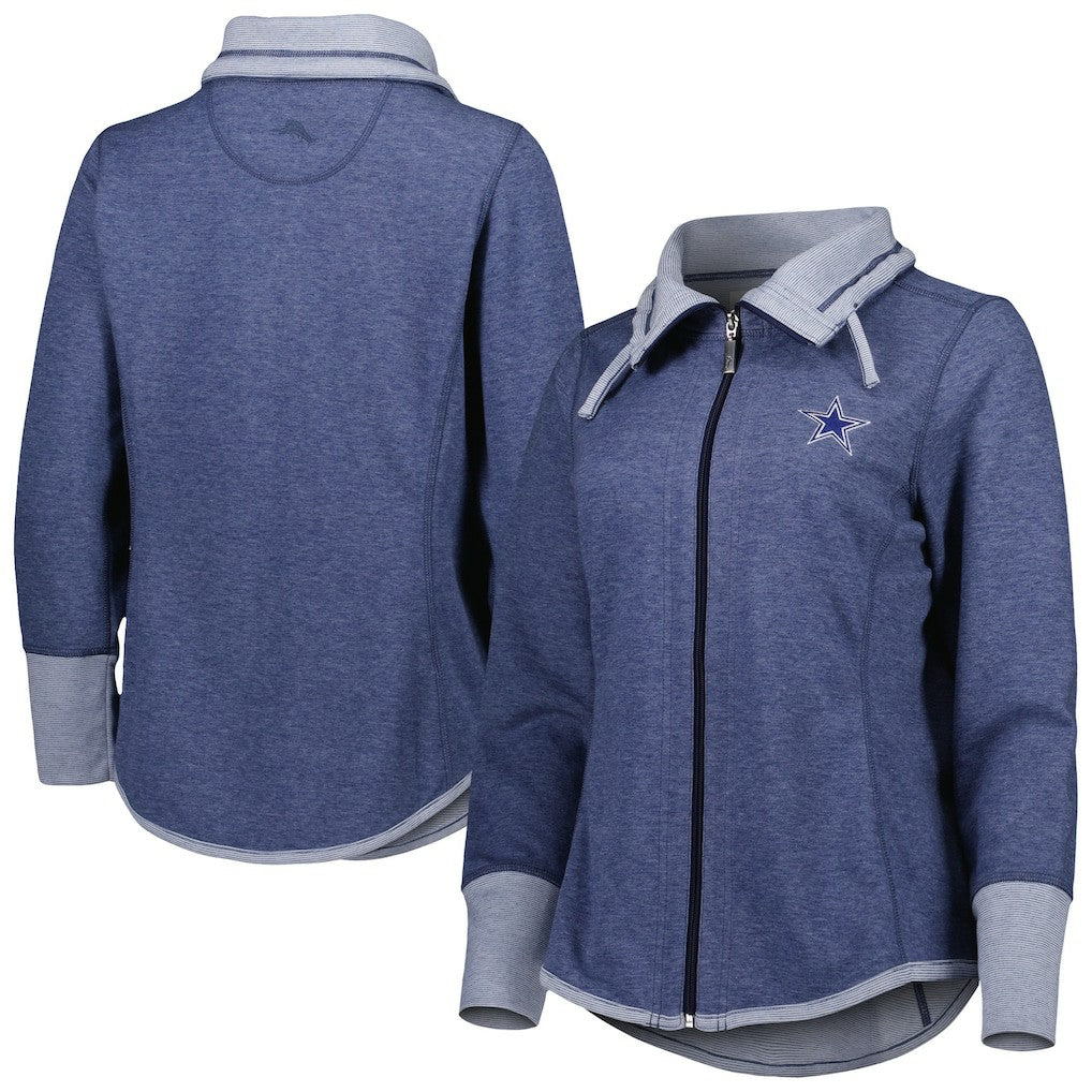 NFL Dallas Cowboys Women's Sport Sun Fade Full-Zip Sweatshirt