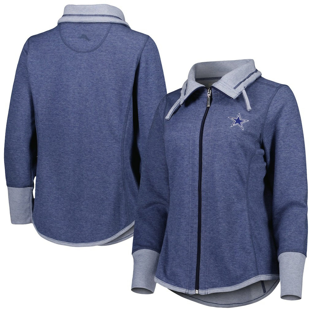 NFL Dallas Cowboys Women's Sport Sun Fade Full-Zip Sweatshirt