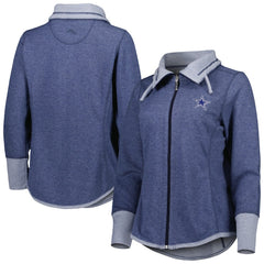 NFL Dallas Cowboys Women's Sport Sun Fade Full-Zip Sweatshirt