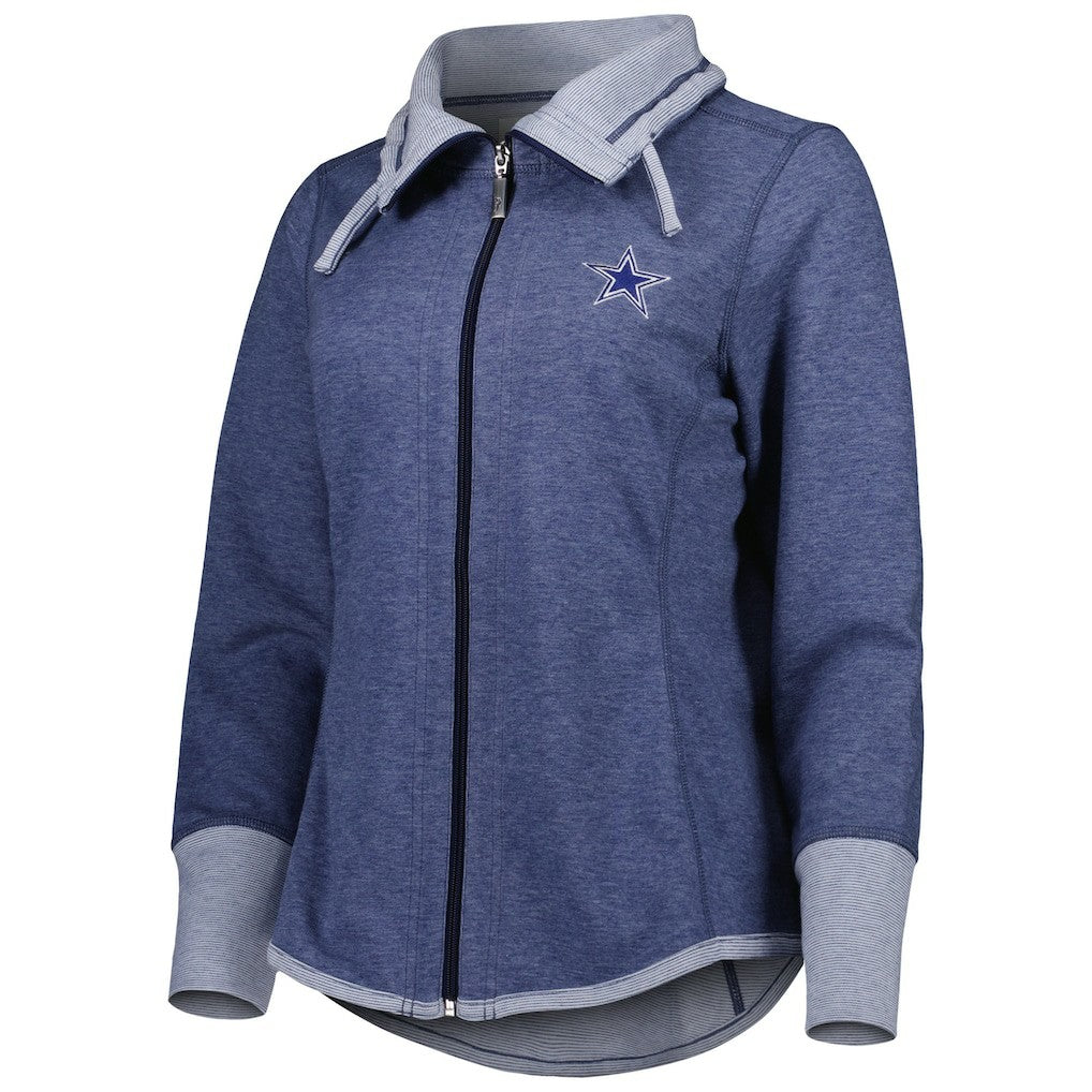 NFL Dallas Cowboys Women's Sport Sun Fade Full-Zip Sweatshirt