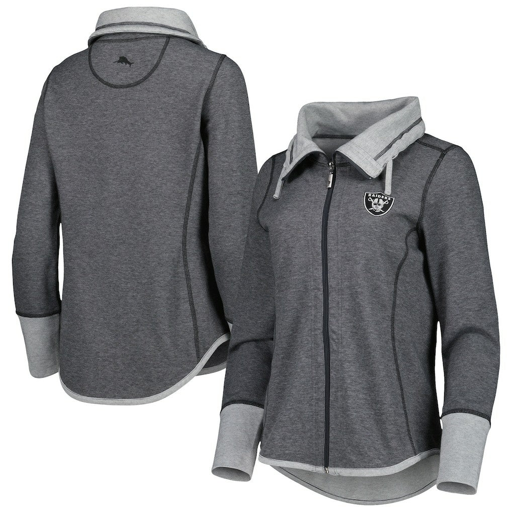 NFL Las Vegas Raiders Women's Sport Sun Fade Full-Zip Sweatshirt