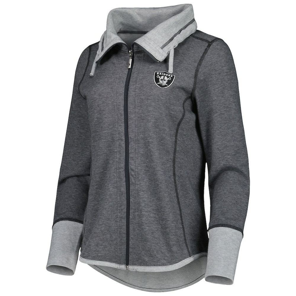 NFL Las Vegas Raiders Women's Sport Sun Fade Full-Zip Sweatshirt