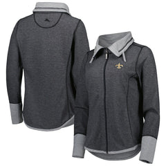 NFL New Orleans Saints Women's Sport Sun Fade Full-Zip Sweatshirt