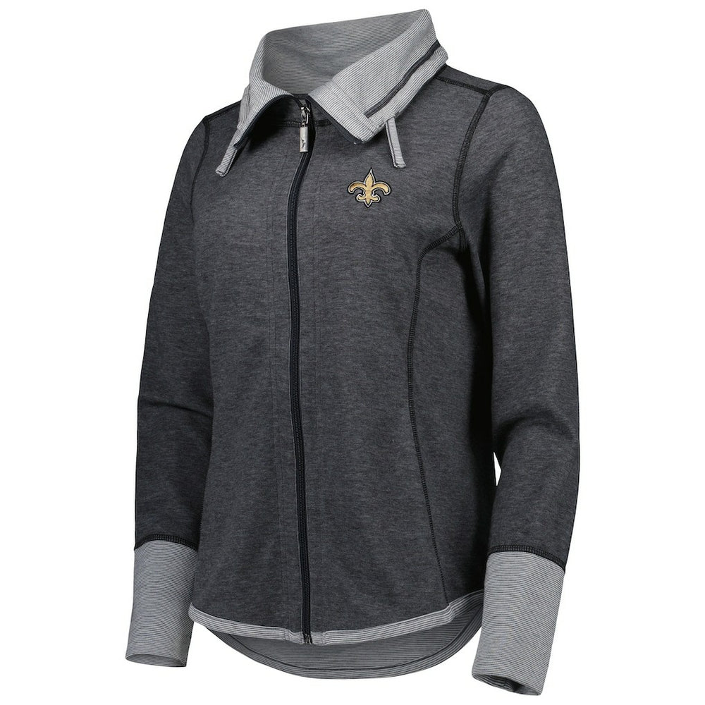 NFL New Orleans Saints Women's Sport Sun Fade Full-Zip Sweatshirt