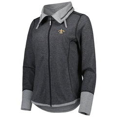 NFL New Orleans Saints Women's Sport Sun Fade Full-Zip Sweatshirt