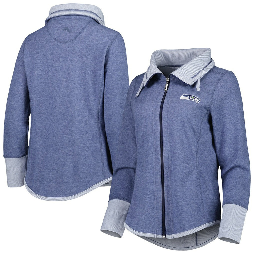 NFL Seattle Seahawks Women's Sport Sun Fade Full-Zip Sweatshirt