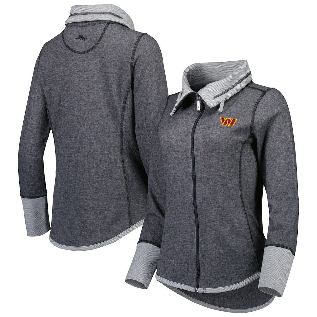NFL Washington Commanders Women's Sport Sun Fade Full-Zip Sweatshirt