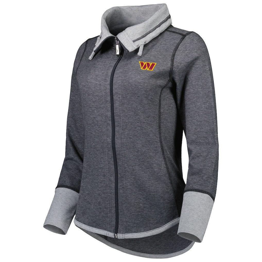 NFL Washington Commanders Women's Sport Sun Fade Full-Zip Sweatshirt