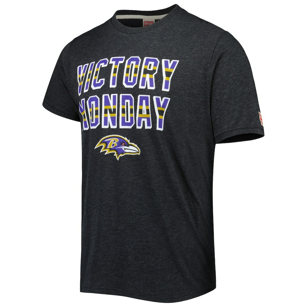 NFL Baltimore Ravens Homage Victory Monday Tri-Blend T-Shirt