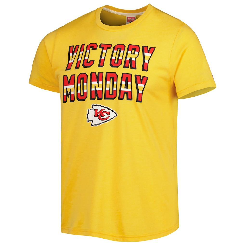 NFL Kansas City Chiefs Homage Victory Monday Tri-Blend T-Shirt