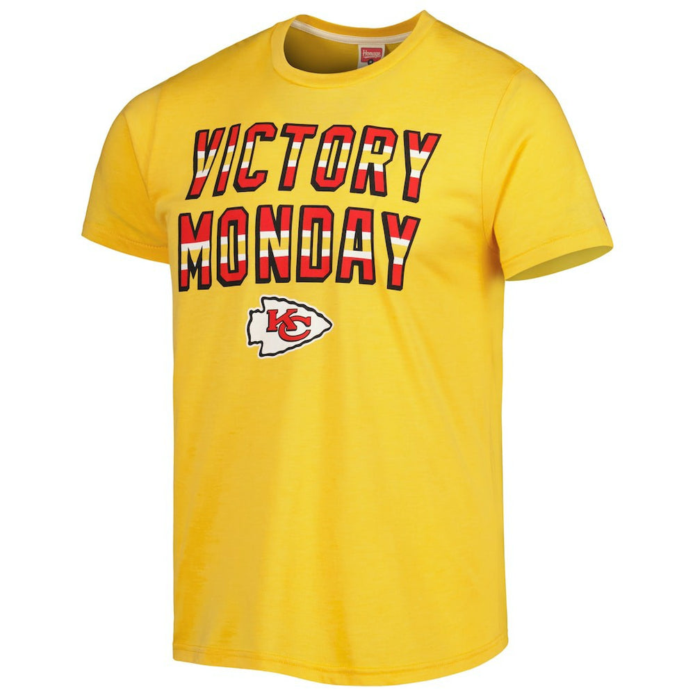 NFL Kansas City Chiefs Homage Victory Monday Tri-Blend T-Shirt