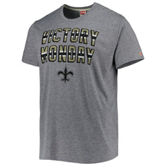 NFL New Orleans Saints Homage Victory Monday Tri-Blend T-Shirt