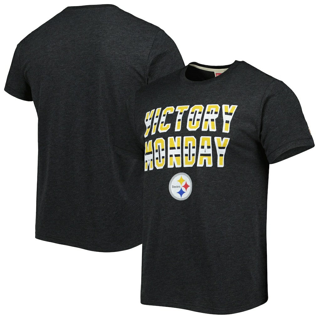NFL Pittsburgh Steelers Homage Victory Monday Tri-Blend T-Shirt