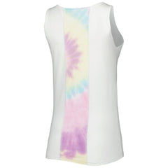 Boston Red Sox Refried Apparel Women's Tie-Dye Tank Top - White