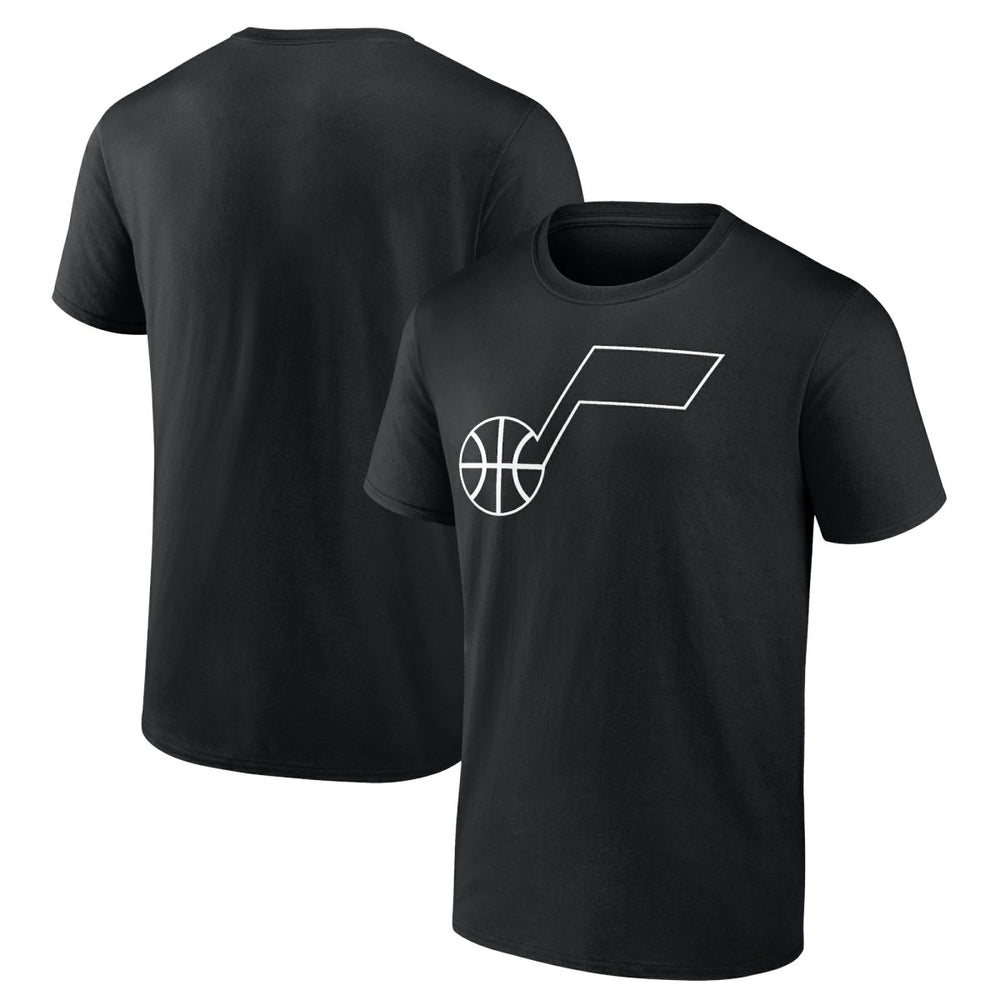 Utah Jazz Taylor Logo T-Shirt - Black discount