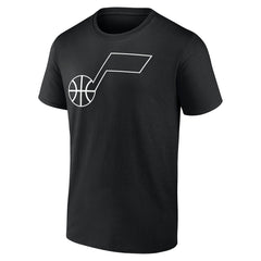 Utah Jazz Taylor Logo T-Shirt - Black discount