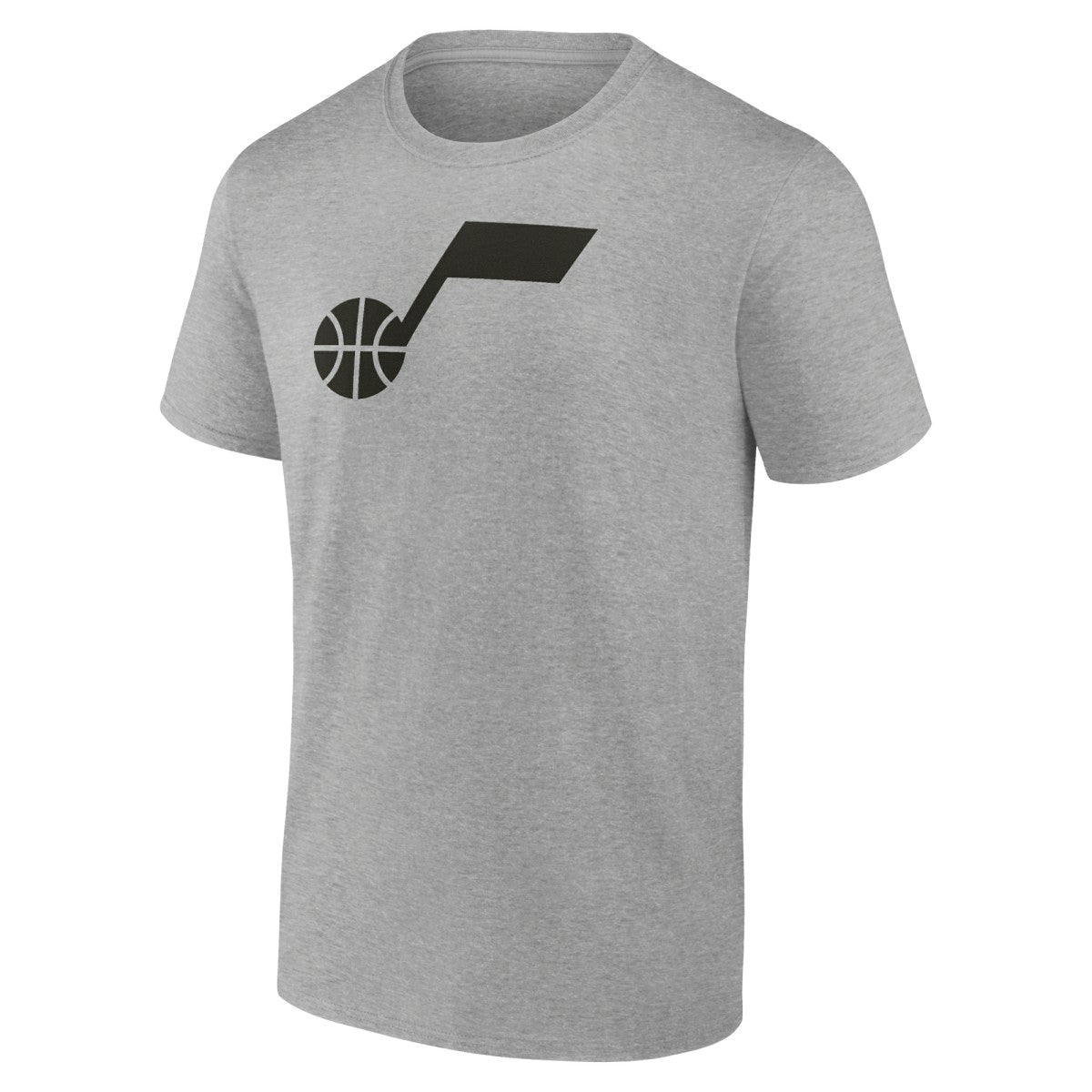 Utah Jazz Alternate Logo T-Shirt - Heathered Gray cheap