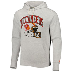 NFL Tampa Bay Buccaneers Homage Retro Helmet Tri-Blend Raglan Pullover Hoodie
