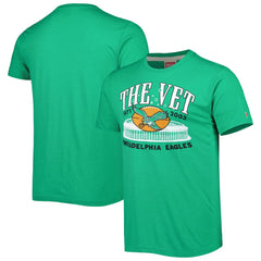 NFL Philadelphia Eagles Homage Stadium Tri-Blend T-Shirt