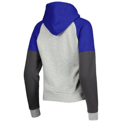 NFL Los Angeles Rams Antigua Women's Lightweight Jackpot Raglan Half-Zip Pullover Hoodie