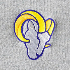 NFL Los Angeles Rams Antigua Women's Lightweight Jackpot Raglan Half-Zip Pullover Hoodie