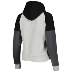 NFL Las Vegas Raiders Antigua Women's Lightweight Jackpot Raglan Half-Zip Pullover Hoodie