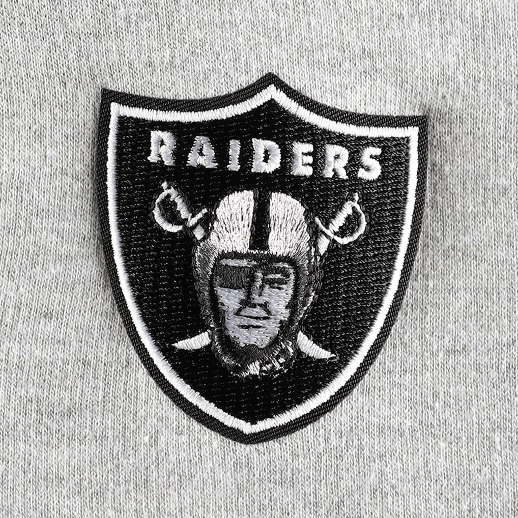 NFL Las Vegas Raiders Antigua Women's Lightweight Jackpot Raglan Half-Zip Pullover Hoodie