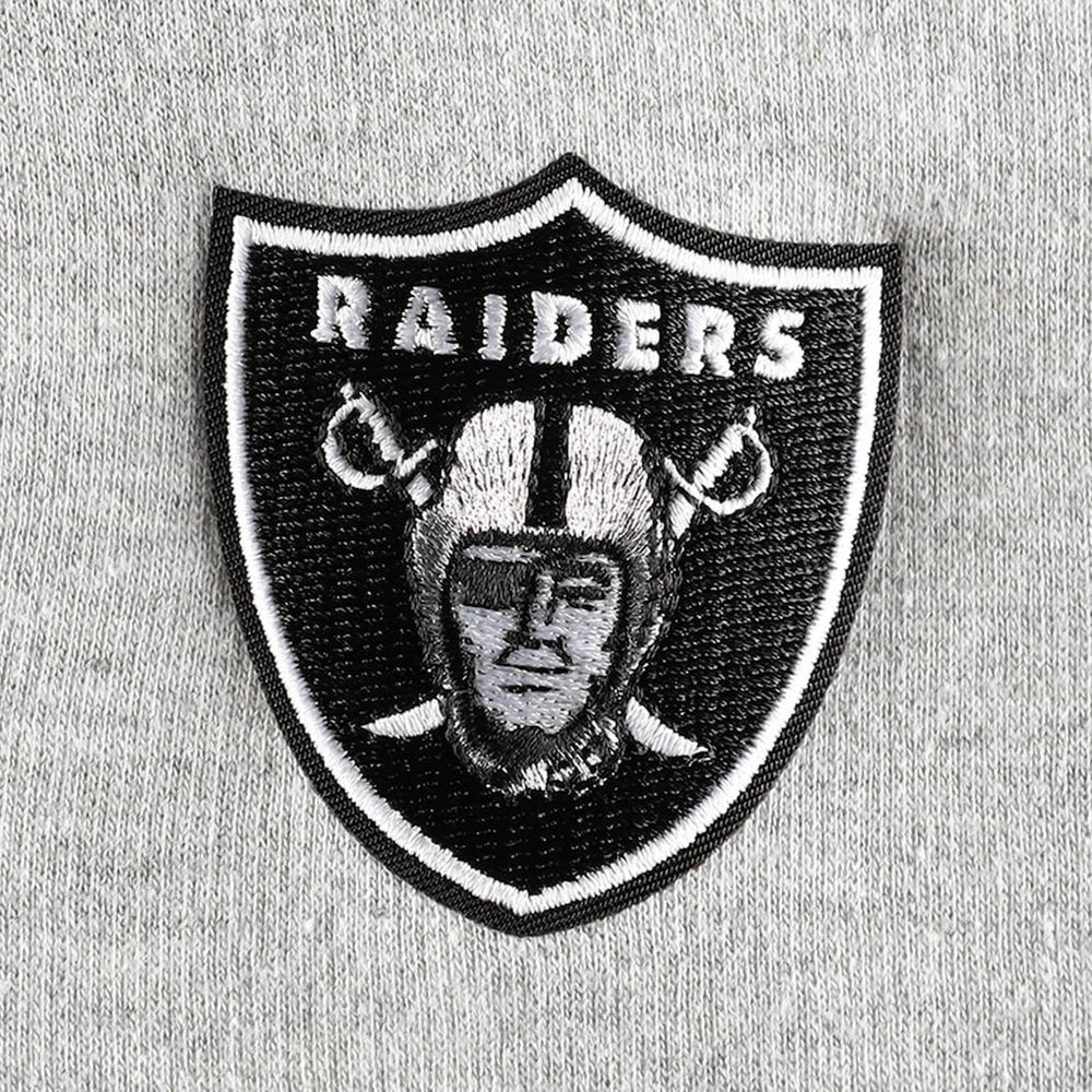NFL Las Vegas Raiders Antigua Women's Lightweight Jackpot Raglan Half-Zip Pullover Hoodie