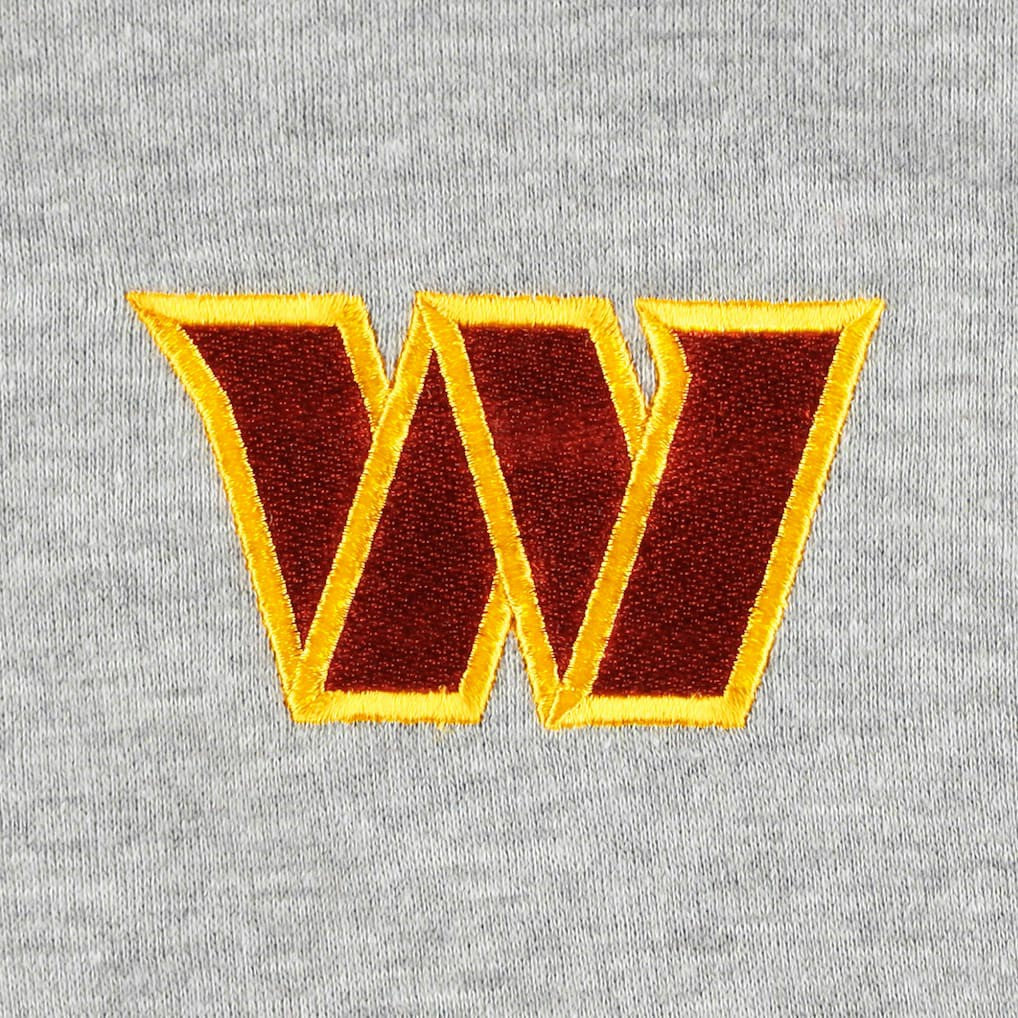 NFL Washington Commanders Big & Tall Fleece Raglan Full-Zip Hoodie Jacket