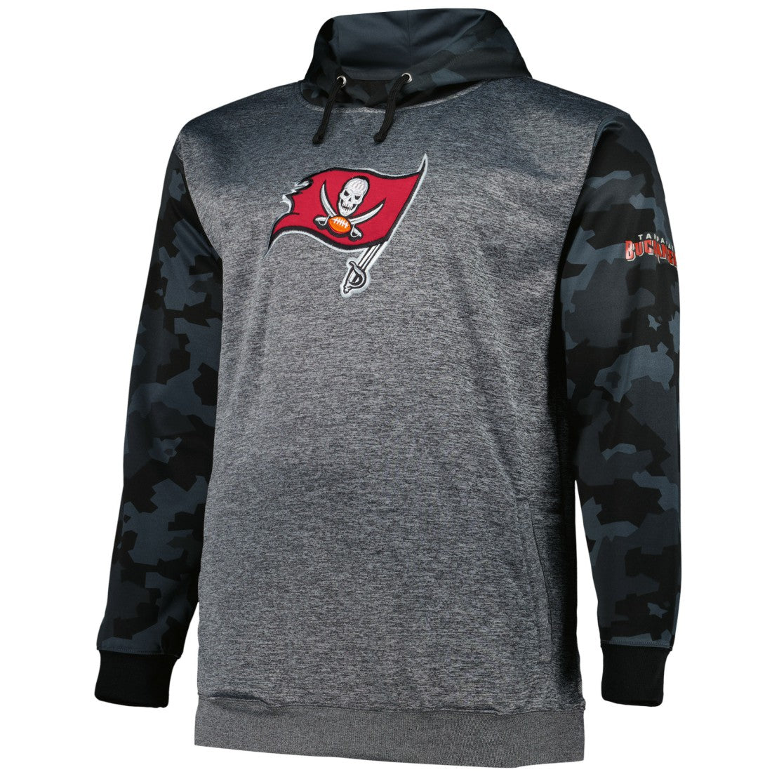 NFL Tampa Bay Buccaneers Big & Tall Camo Pullover Hoodie