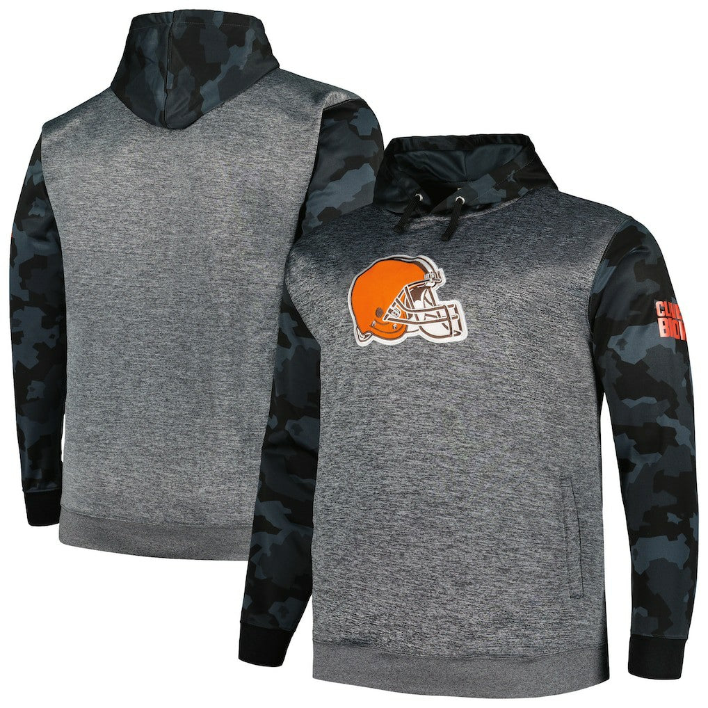 NFL Cleveland Browns Big & Tall Camo Pullover Hoodie