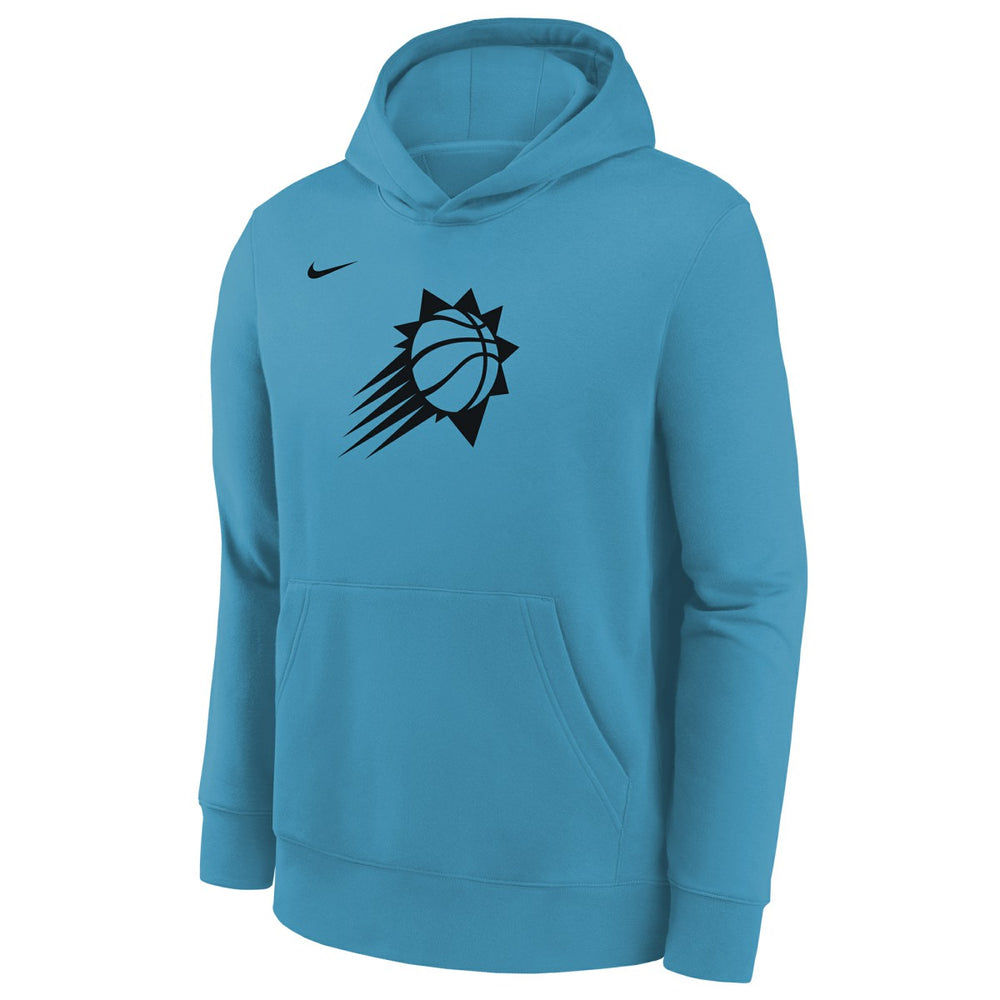 Phoenix Suns Youth 2022/23 City Edition Essential Pullover Hoodie - Turquoise | Nike discount
