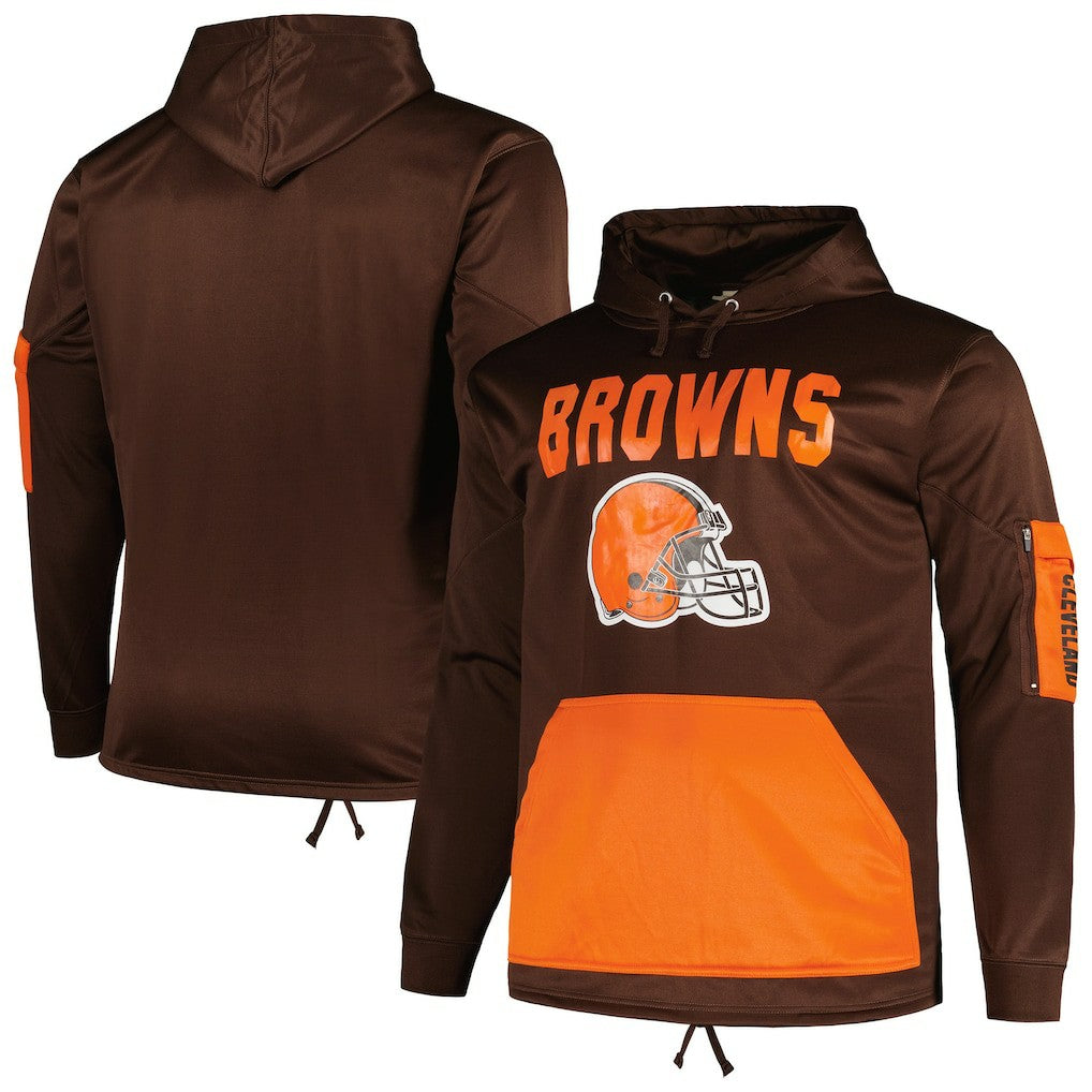 NFL Cleveland Browns Big & Tall Pullover Hoodie