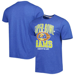 NFL Los Angeles Rams Homage Super Bowl Classics Tri-Blend T-Shirt