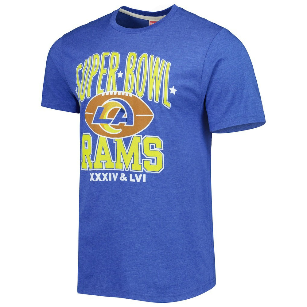 NFL Los Angeles Rams Homage Super Bowl Classics Tri-Blend T-Shirt