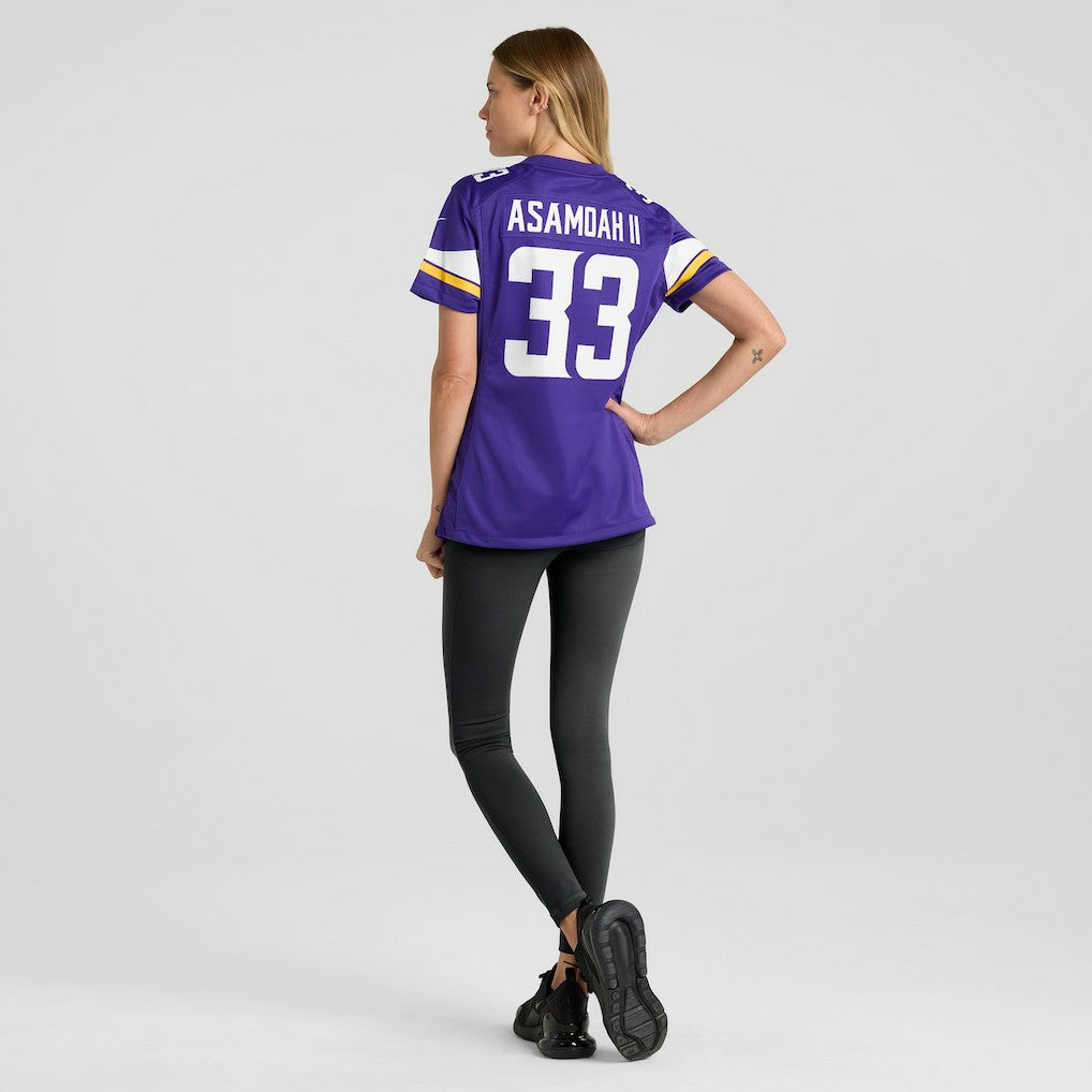 NFL Minnesota Vikings Brian Asamoah  Women's Player Game Jersey