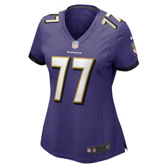 NFL Baltimore Ravens Daniel Faalele  Women's Player Game Jersey