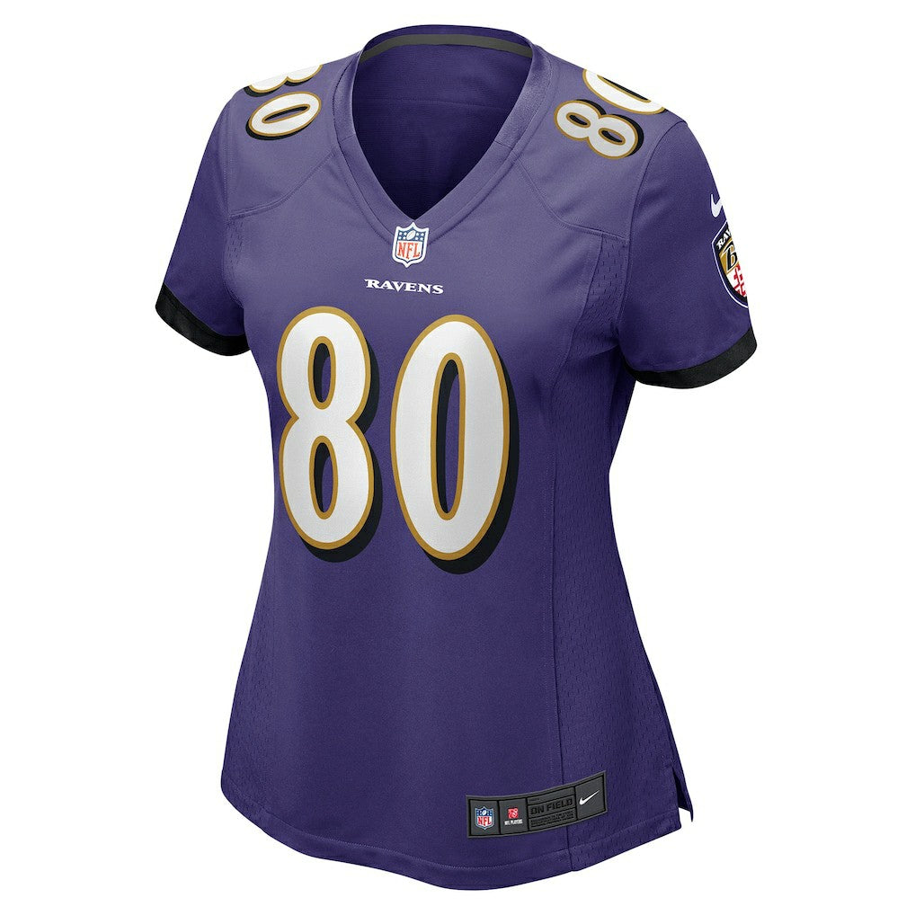 NFL Baltimore Ravens Isaiah Likely  Women's Player Game Jersey